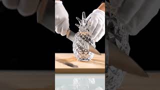 ASMR Pineapple cutting #ai #relaxing #satisfyling #satisfying