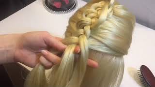 Коса на косе. Видео урок. Коса на косе. Видео урок.