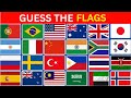 Guess The Country By The Flag Quiz 🚩 | Can You Guess 30 Flags?