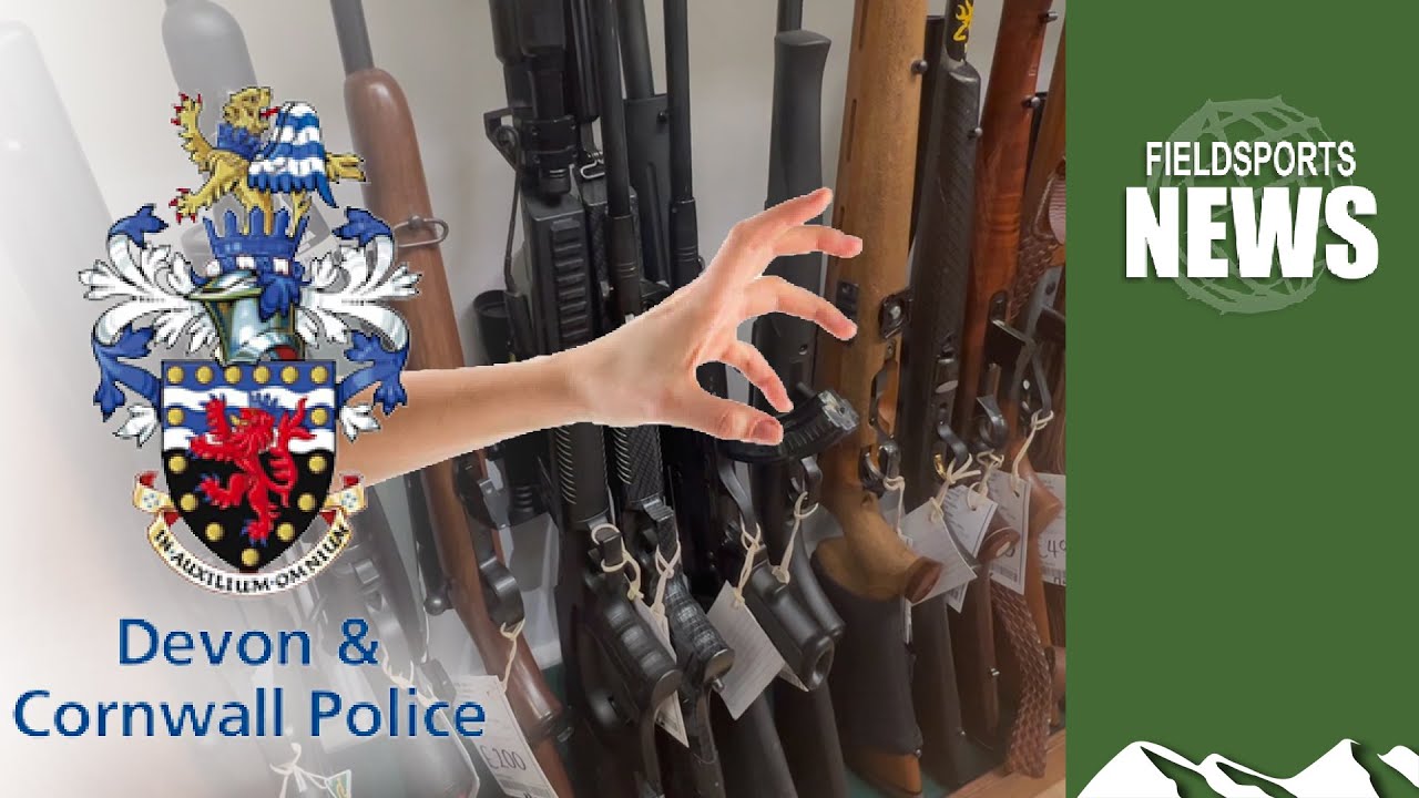 Devon & Cornwall police double down on gun grab