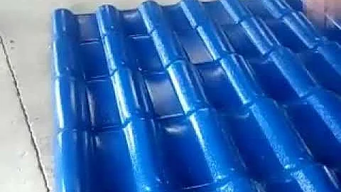 ASA synthetic resin roof tiles
