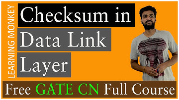 Checksum in Data Link Layer || Lesson 19 || Computer Networks || Learning Monkey ||