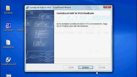 Programa de contabilidad ContaPyme - Como instalar ContaExcel add in