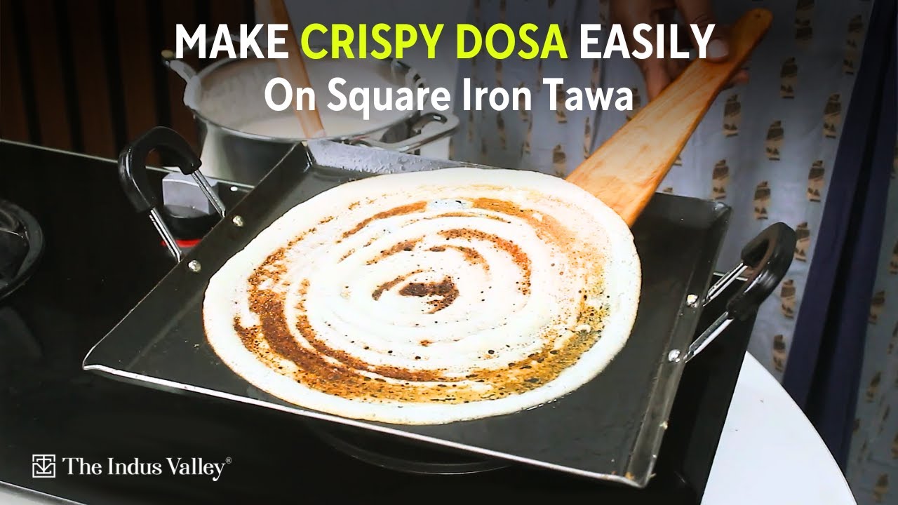 Enjoy Crispy Dosas with a Cast Iron Dosa Tawa