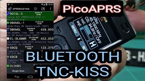 PicoAPRS KissTNC Bluetooth Mode  APRSDROID