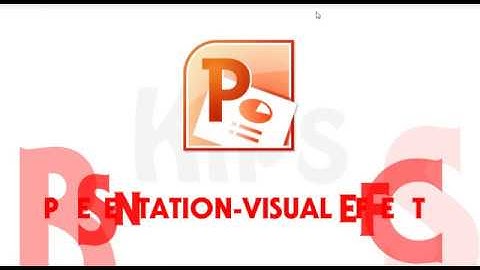 Presentation Visual Effects Introduction