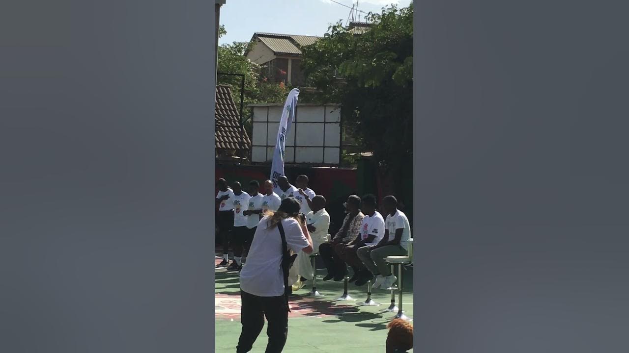 Masai Ujiri's Speech Diwopa Basketball Court Unveil by Giants of
