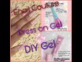 Enail Couture DIY/Press-On Gel| First Time Using|Beginner Friendly