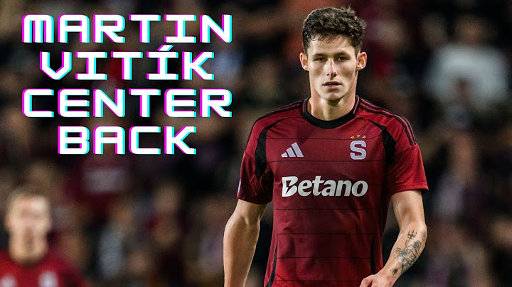 Martin Vitík | AC Sparta Praha - Goals, Passes and Defensive Skills