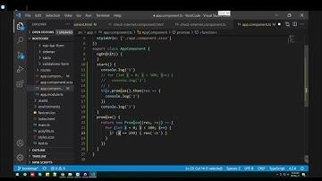 Sync or async explanation in angular