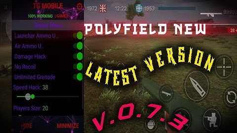 Polyfield Mod Menu | V.0.7.3 Latest APK Download 