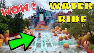 [4K] Dudley Do-Right's Ripsaw Falls POV (Water Log Ride) Islands of Adventure Universal Orlando screenshot 2