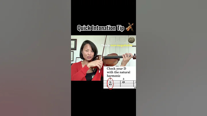 🎻 Intonation is based on physics | #violin #violinist  #violinteacher | Dr. Lynn Kuo