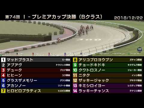 StarHorse3 第74回I-プレミアカップ決勝（Bクラス） -2018/12/22-