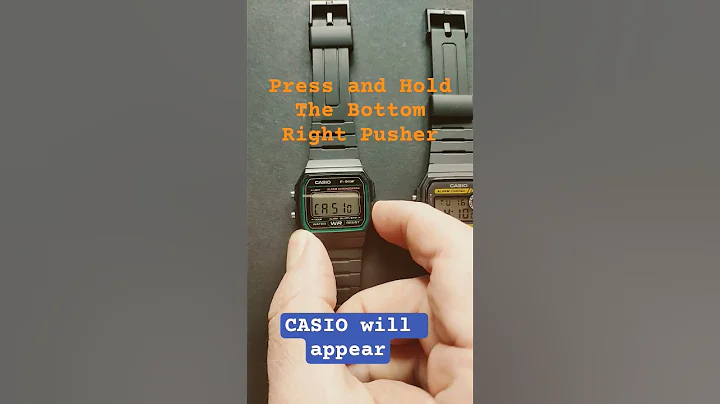 Is Your Casio Real?                                        #casio #f91w #realcasio #fake #f94w