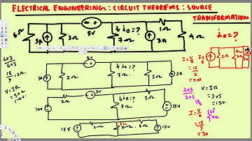 Electrical Engineering   Circuit Theorems   Source Transformation #2