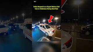 Download Lagu Police Respond to an Urgent Distress Call from an Ambulance During Rush Hour #cops #police #shorts MP3