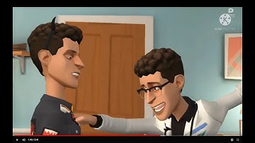 Evil Legend NBR go tries to beat up Legend NBR go and gets grounded