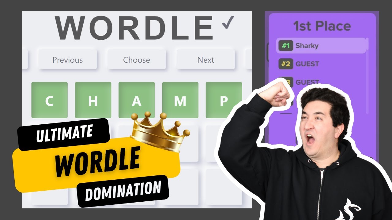 Winning Speed WORDLE Battle Royale Challenge!  YouTube