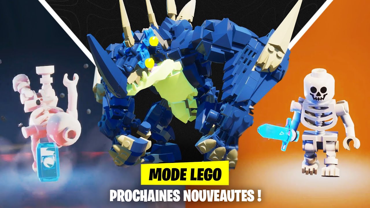 OBJETS LEGENDAIRES, NOUVEAU BIOME, NOUVEAUX MONSTRES ... (LES NOUVEAUTES LEGO FORTNITE)