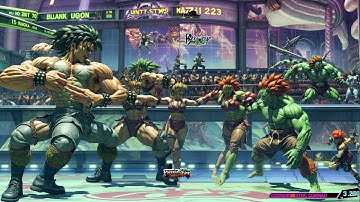 HUGO VS BLANKA | CPU VS CPU Ultra Street Fighter IV  (Hardest AI)