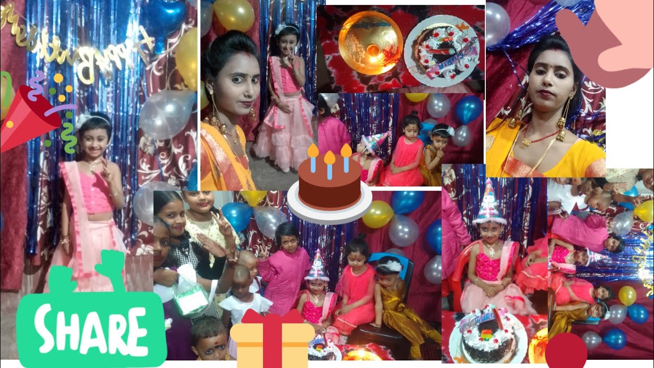 HOW TO Decorate House For Birthday Party Bacho Ke Sath Milakar Birthday 