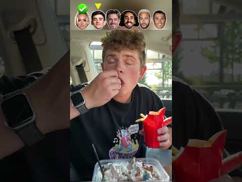 Footballers Food Challenge🍟