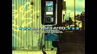 Watch One Man Army Last Word Spoken video
