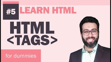 5 - HTML Tags | Urdu | HTML CSS and JavaScript for Beginners | Web Development