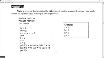 Increment & Decrement Operator | Prefix & Postfix  | Class 12th | Lec#: 07