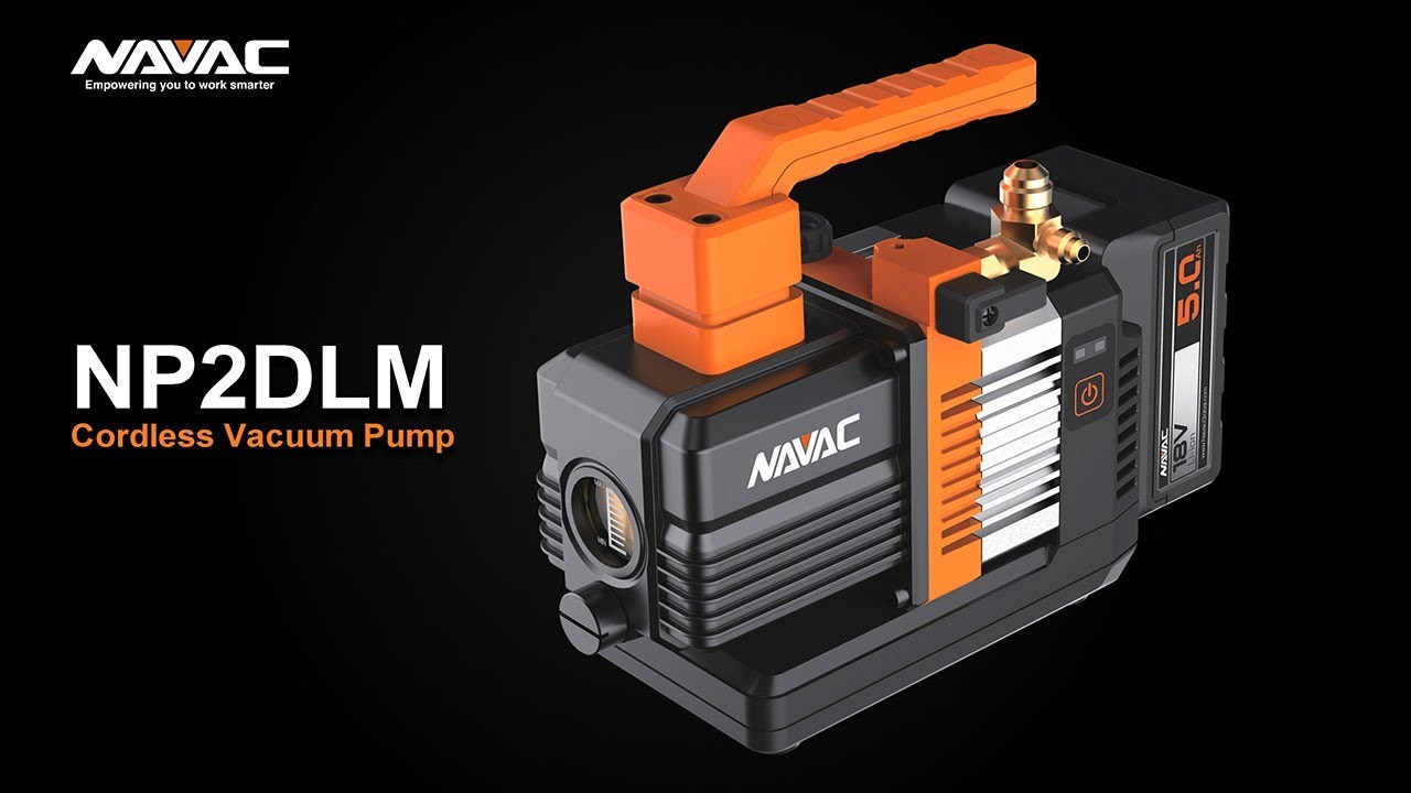 NAVAC NP2DLM Cordless Vacuum Pump 2 CFM YouTube
