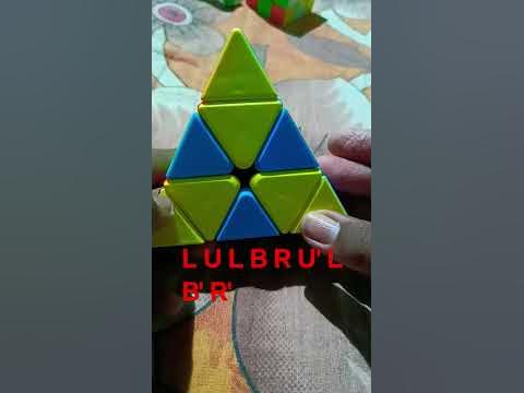 How to make checkerboard pattern on pyramid cube (pyramix) algorithm ...