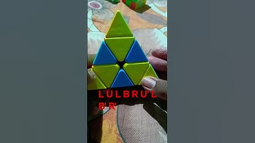 How to make checkerboard pattern on pyramid cube (pyramix) algorithm.