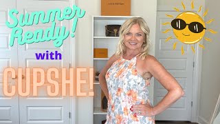 HUGE Haul! \/ Cupshe Affordable Swimwear \& Dresses \/ Over 50