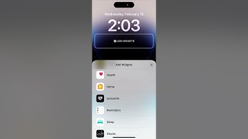 How to remove Locksmith widget from Lock Screen on iPhone?