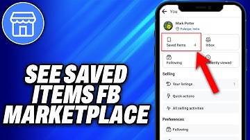 How To See Saved Items Facebook Marketplace (2025) - Easy Fix