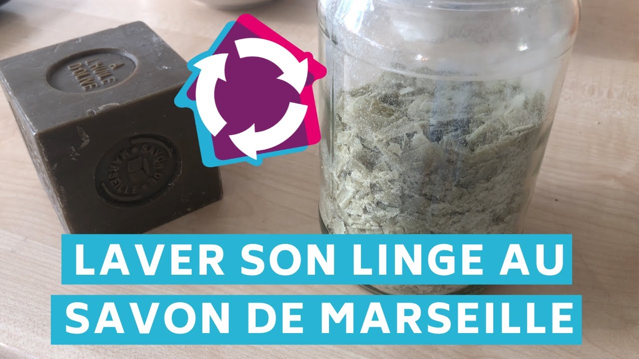 Laver son linge au savon de Marseille (fabriquer sa lessive)