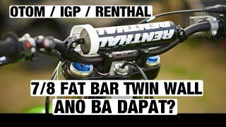 Dirtbike Handlebar Otom IGP and Renthal Variants