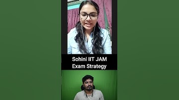 Sohini Exam Strategy | IIT JAM | AIR 40 | Supremum Classes