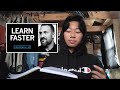 2 minute summary of learning faster by andrew huberman