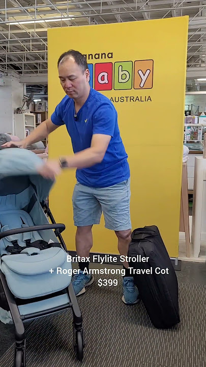 Download lagu The essential travel gears. Britax Flylite Travel stroller and the Roger Armstrong Travel Cot