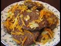 Гречаники с куриной печенью и грибами