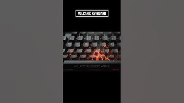 What does a LAVA Keyboard sound like? 🤔 #asmr #satisfying #lava