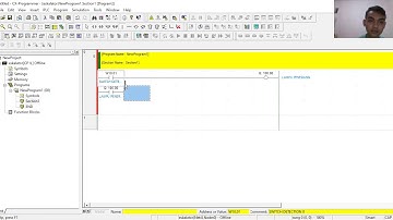 Simulasi program PLC eskalator sederhana menggunakan cx programmer