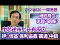 【華哥講股】07122020｜中芯逆市上升有原因｜港股高位派貨抑或調整?｜評: 恆基˙保利協鑫˙圓通˙中國鋁業｜