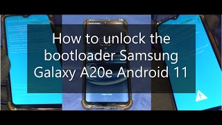 Unlock the bootloader on Samsung Galaxy A20 / A20e | Android 11 | Instruction step by step