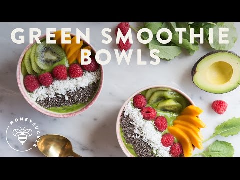 EASY Green Smoothie Bowls!