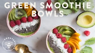 EASY Green Smoothie Bowls!