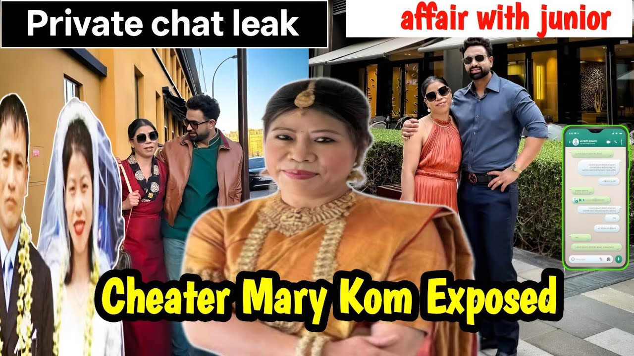 Cheater Mary Kom Exposed!! Affair with junior 😱 Private Chat Leak?? 😧 | 