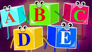 Five Little Alphabets Nursery Rhymes For Kids Baby Songs Children Rhyme